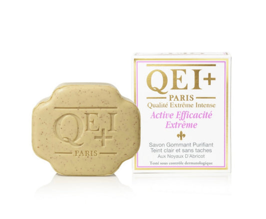 QEI+ EXFOLIATING LIGHTENING SOAP - EFFICACITÉ SHEA BUTTER